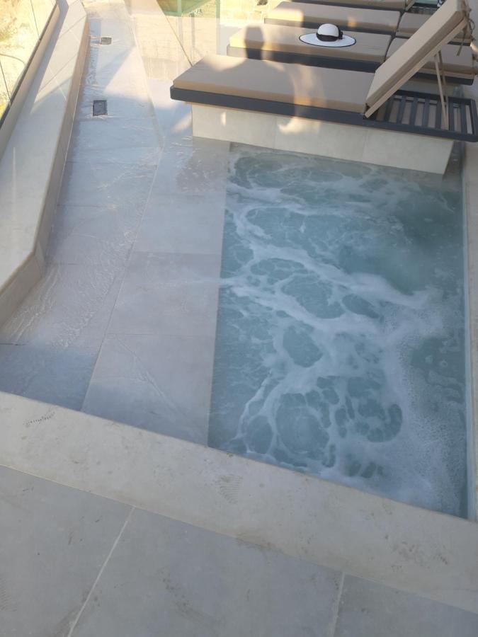 Luxury Villa Dioskouroi Eco Pool & Jacuzzi Kalívesz Kültér fotó