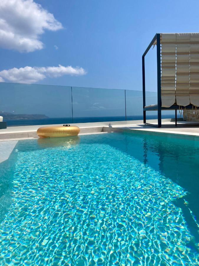 Luxury Villa Dioskouroi Eco Pool & Jacuzzi Kalívesz Kültér fotó
